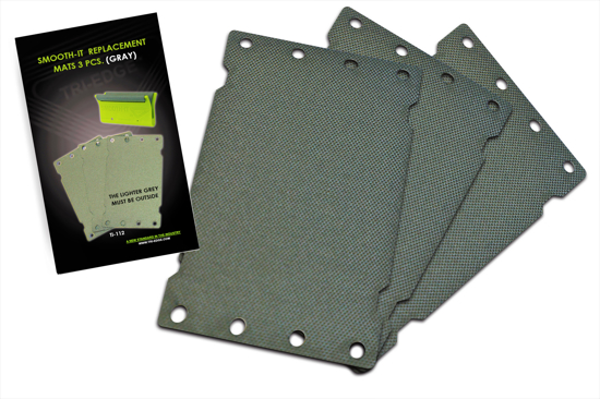 Smooth-It Mat Grey 3Pcs  (Ti-112)