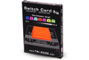 Switch Card 3/4 Fluorescent Orange Box