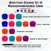 Hardness Level Switch Card D-3