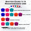 Hardness Level Switch Card V-3