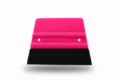 Pro's Card 3 Fluorescent Pink Double Suede Buffer