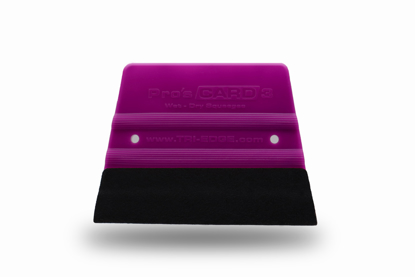 Pro's Card 3 Fuschia Double Suede Buffer