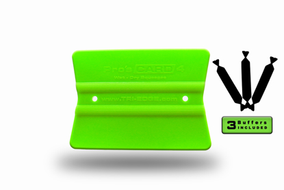 Pro's Card 4 Fluorescent Green