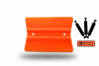 Pro's Card 4 Fluorescent Orange