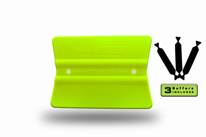 Pro's Card 4 Fluorescent Yellow