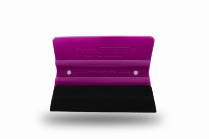 Pro's Card 4 Fuschia Double Suede Buffer
