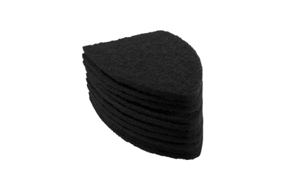 Scrub-It REPLACEMENT PADS BLACK 10-Pack