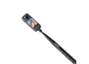 Insta360 114cm Invisible Selfie Stick extended and collapsed view