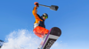 Insta360 114cm Invisible Selfie Stick extended and collapsed view