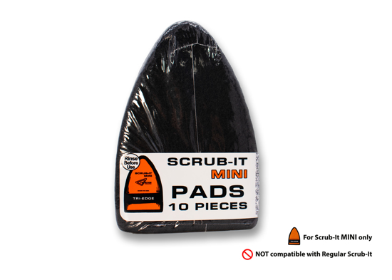Scrub-It MINI Black Replacement Pads (10-Pack) Ti-1175